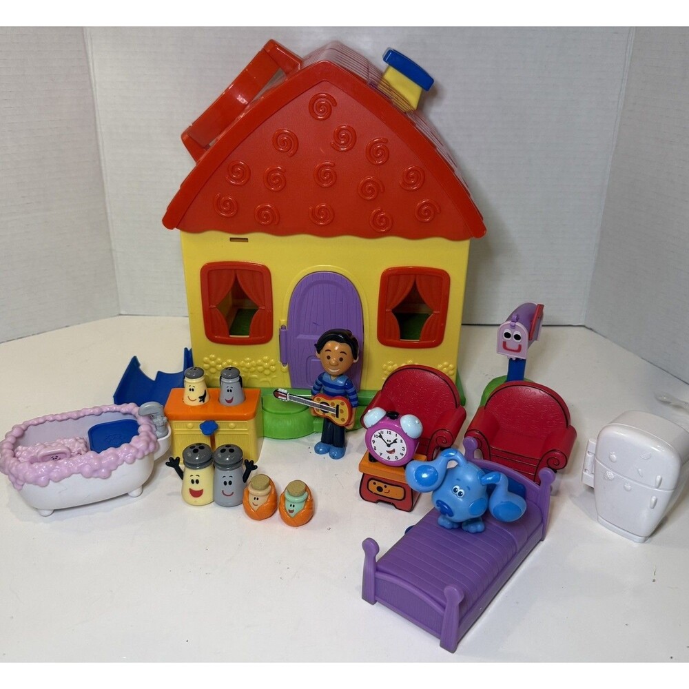 Blues Clues Playhouse Plus Figures And Accessories—Tested WORKS